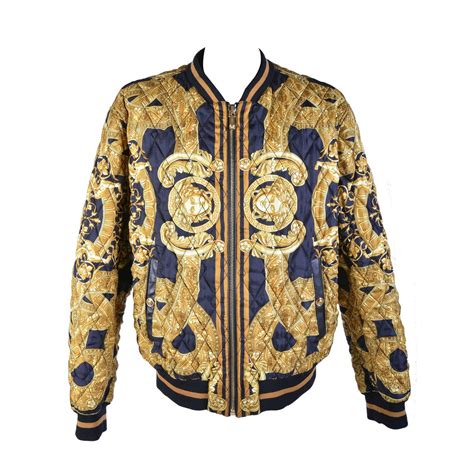 versace bomber jacket fake|Versace bomber jacket women's.